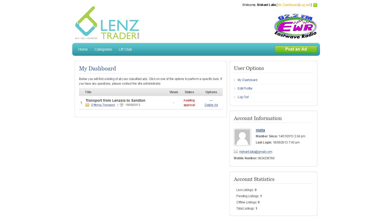 LenzTrader